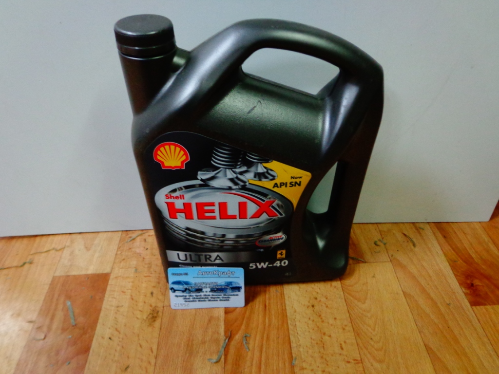 Масло моторное синтетическое 5W-40 Shell HELIX ULTRA 4L