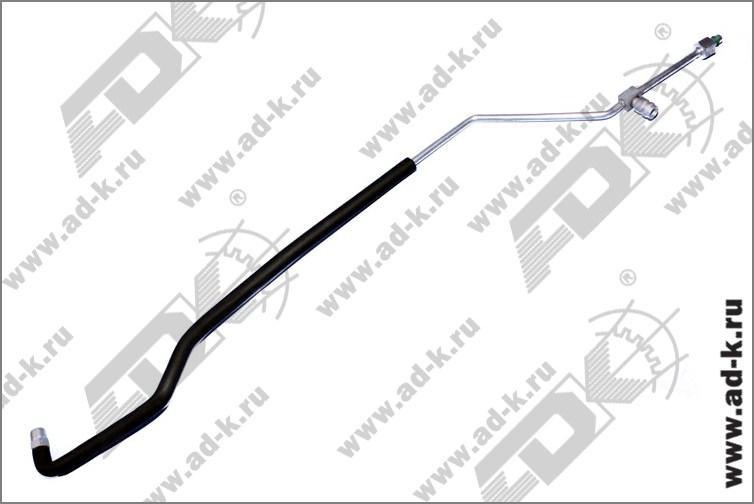 Патрубок радиатора кондиционера Great Wall Hover H3 New (ВИД 2)