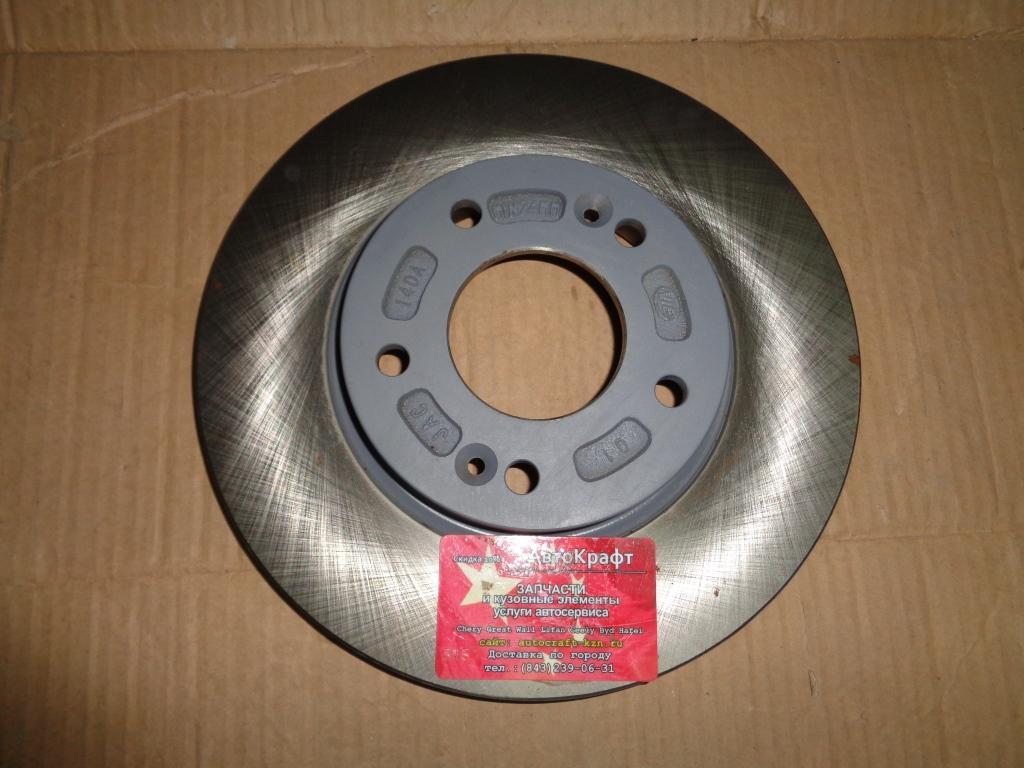 Диск тормозной передний JAC S5