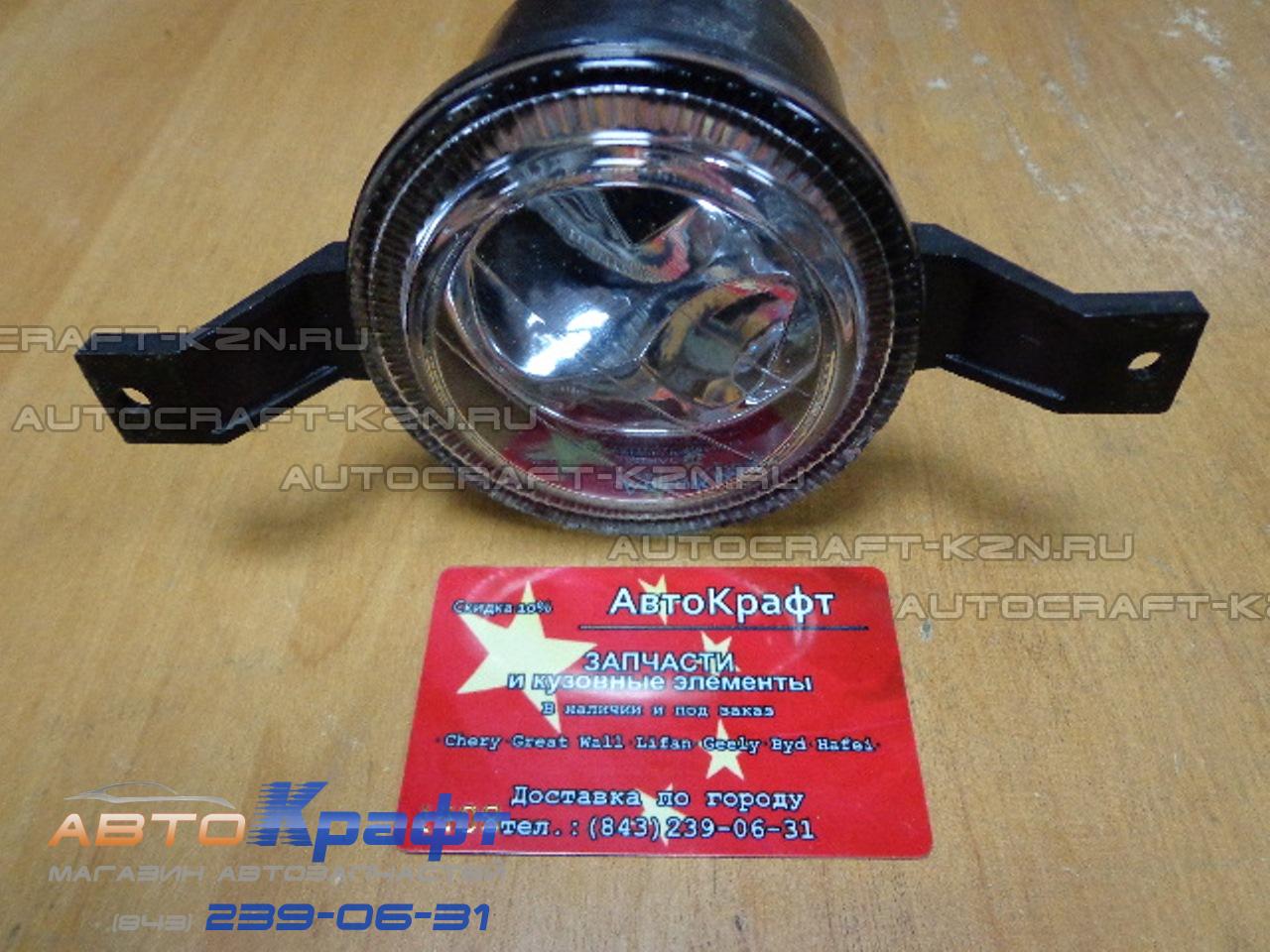Фара противотуманная левая Geely MK Cross