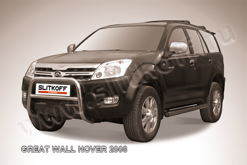 Кенгурятник низкий d57 Great Wall Hover H2
