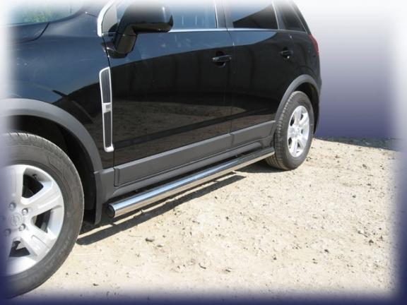 Пороги d76 труба Opel Antara